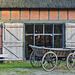 Another barn with wagon