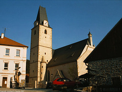 Church and Pub, Rozmberk, Bohemia(CZ), 2007
