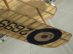 Biplane at Imperial War Museum