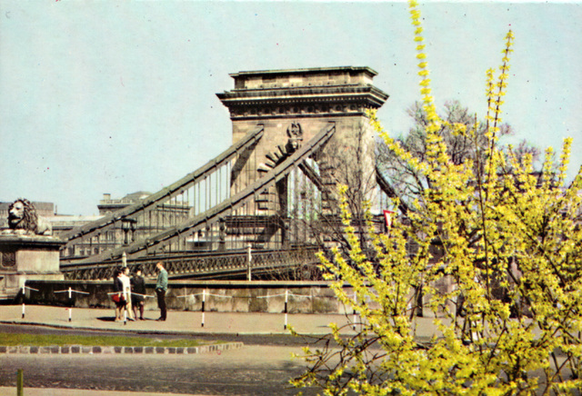 Budapest Chain Bridge (19th c.)