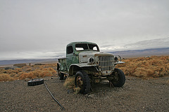 Dodge Truck From Barker Ranch At Ballarat (9547)