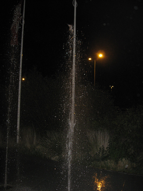 Stansted fountains
