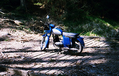 Jawa Motorbike In Sumava, Bohemia(CZ), 2007