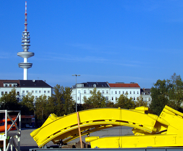 Rollercoaster with television - tower