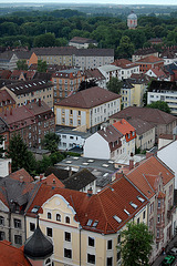 Neu-Ulm Blick zum Wasserturm