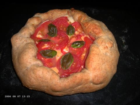 Cheese and Tomato Galette