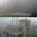 Foggy morning in Hamburg