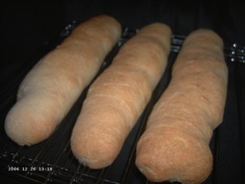 Baguettes with Pate Fermentee