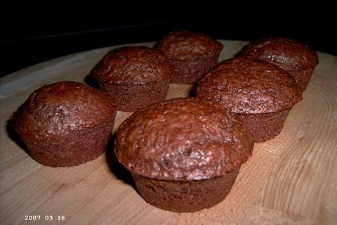 Chocolate Chocolate Chunk Muffins 1