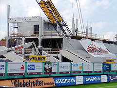 Baustelle beim Paderbornspiel
