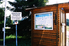Sign and Hiking Map, Ulrichsberg, Schoneben, Austria, 2007