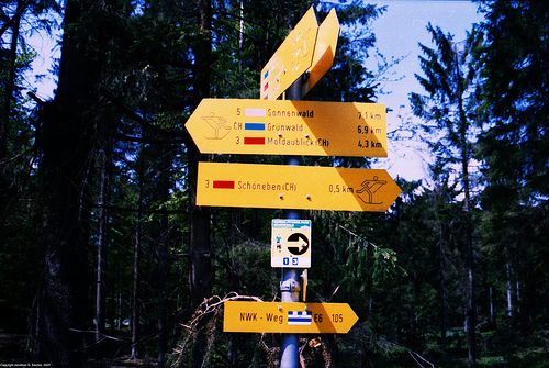 Austria Hike, Picture 3, Schoneberg, Austria, 2007