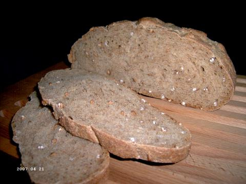 Wheat and Whole Berry Bread 2
