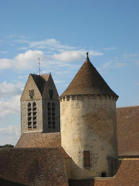 Château de Blandy - La tour nord