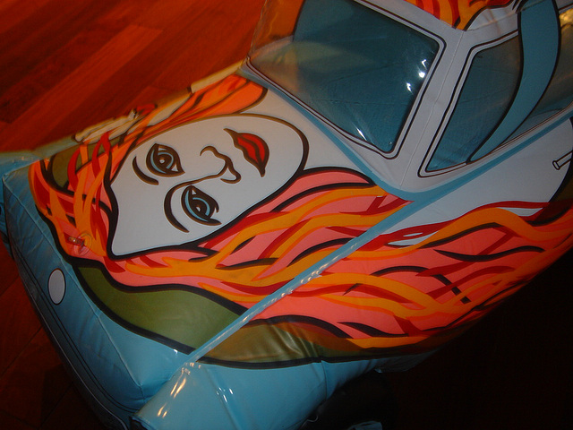Inflatable car by U2 Inflatable car by U2