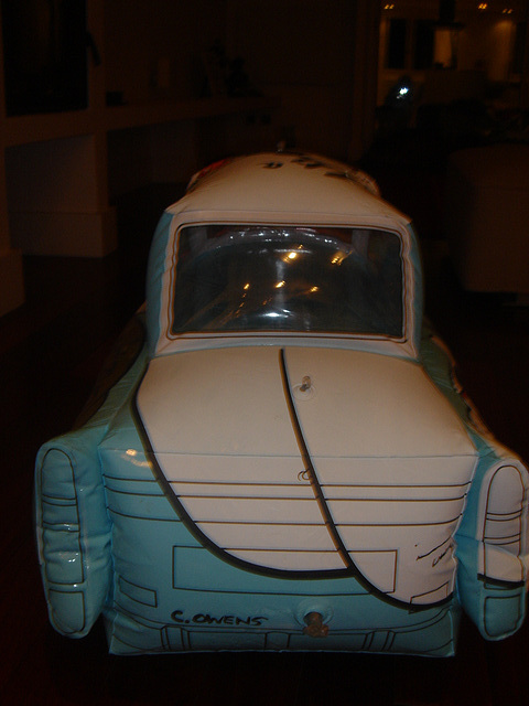 Inflatable car by U2 Inflatable car by U2