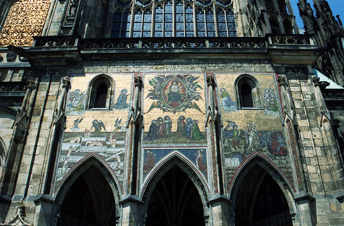 Portal On St. Vitus Cathedral, Prague, CZ, 2007