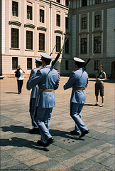 Prague Castle Guards, Prazky Hrad (Prague Castle), Prague, CZ, 2007