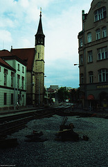 Tram Track Reconstruction, Albertov (Nadrazi Vysehrad), Prague, CZ, 2007