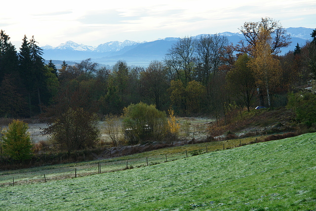 Icking - Isartal und Alpen