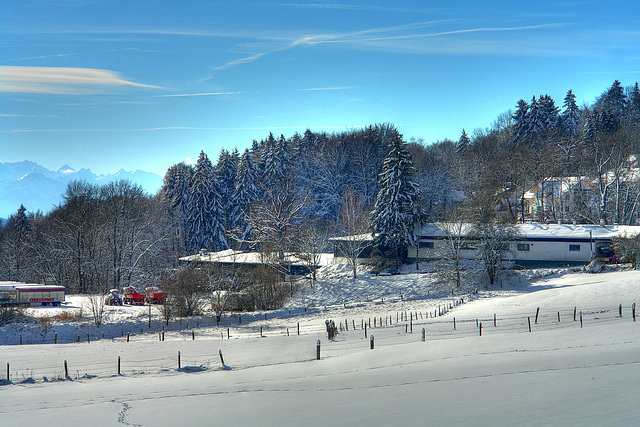View on Isar Valley