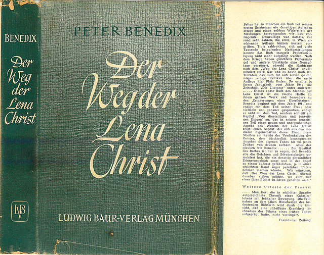 Benedix: Der Weg der Lena Christ