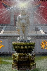Young Buddha Statue in Dali, Yunnan