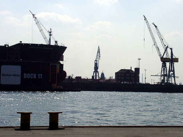 Cranes and docks