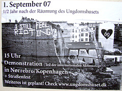 1. September 2007: Demonstration und Strassenfest