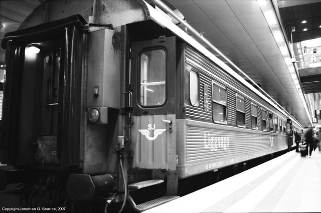 Scandlines Night Train, Picture 2, Berlin Hbf, Berlin, Germany, 2007