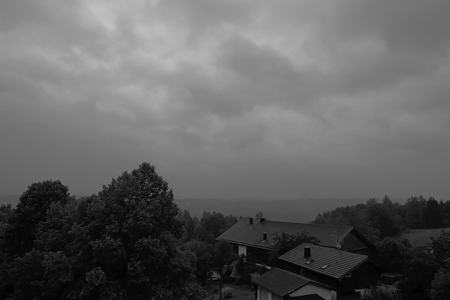 A grey evening in July 2