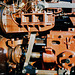 ex-CSD #498.022 Piston Rod Assembly and Valve Gear, Nadrazi Branik, Branik, Prague, CZ, 2007
