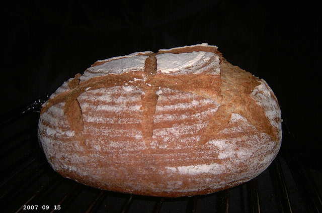 French Countryside Whole-Grain Bread for the Banneton 1