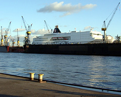 Ship in dock