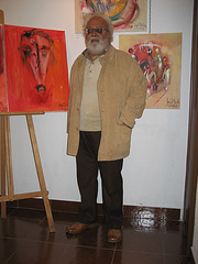Espaço AmArte, painter Miguel Barbosa exhibition