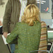 Mature blonde in high heeled Cowgirl boots -  Brussels airport - October 19th 2008