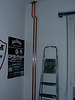 Overview of the heatingpipes in sleepingroom