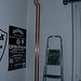 Overview of the heatingpipes in sleepingroom