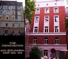 Before and after the renovation