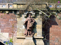Statue "Simon von Utrecht" an Kersten-Miles-Brücke