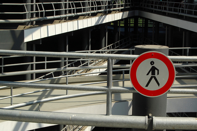 not for pedestrians...
