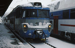 CD #451 079-8 In The Snow, Masarykovo Nadrazi, Prague, CZ, 2007