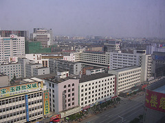 Kunming - Blick aus dem Hotelfenster