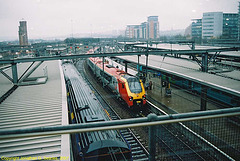 Virgin Voyager In The Rain At Leeds New Station, Leeds, West Yorkshire, England(UK), 2007