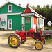 Solitude Ste-Françoise - Québec, CANADA - 19 août 2006 / The tractor - Le tracteur