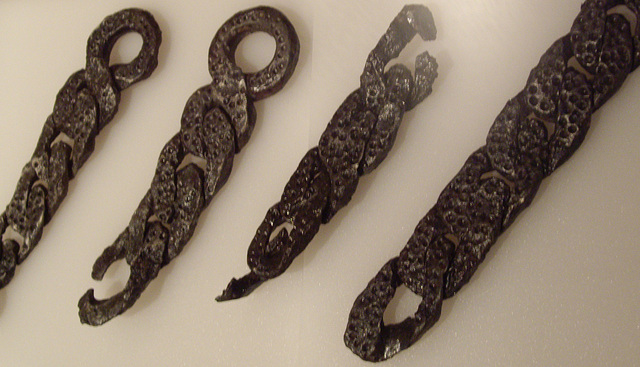 geschmiedete Eisenhalterung fürs Schwert am Gürtel - ca 300 v. Chr.
