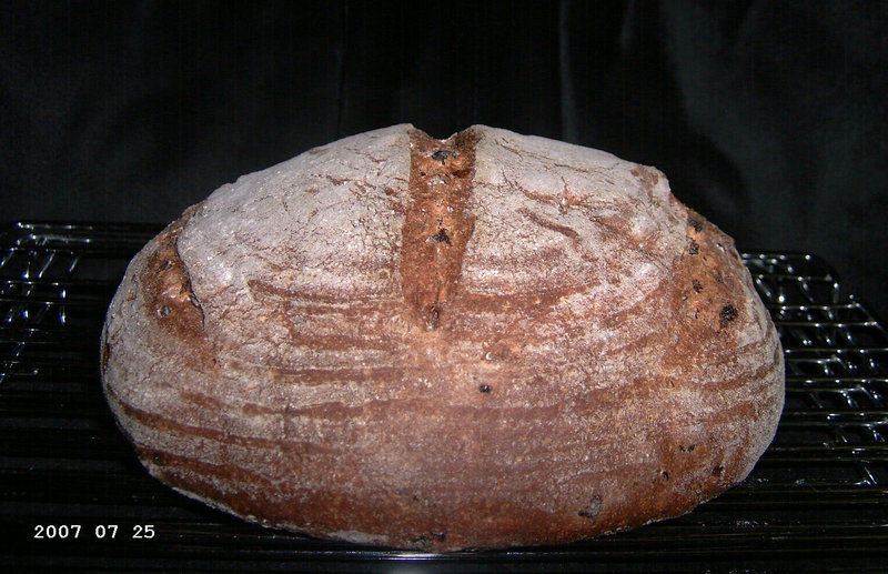 Raisin Pumpernickel Bread