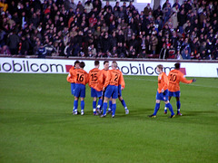 Orange-blaue Hertha