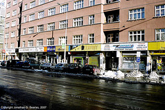Shops, Stefanikova, Smichov, Prague, CZ, 2007