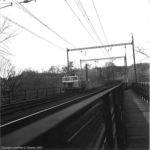 CD Speeder On Bridge Over The Sazava River At Cercany, Bohemia(CZ), 2007